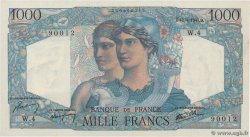 1000 Francs MINERVE ET HERCULE FRANCE  1945 F.41.01 SPL+