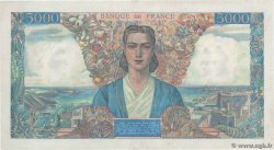 5000 Francs EMPIRE FRANÇAIS FRANKREICH  1942 F.47.05 fVZ