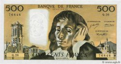 500 Francs PASCAL FRANCE  1971 F.71.07 AU