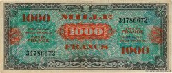 1000 Francs DRAPEAU FRANCE  1944 VF.22.01 TB