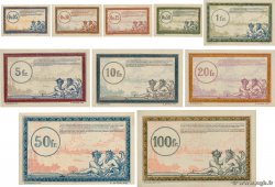 5 Centimes à 100 Francs Spécimen FRANCE regionalism and miscellaneous  1923 JP.135.01s-10s XF+