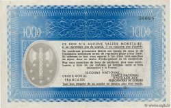 1000 Francs BON DE SOLIDARITE FRANCE Regionalismus und verschiedenen  1941 KL.12A3 VZ