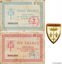 5 et 10 Francs FRANCE regionalism and various  1950 K.282-283 F-
