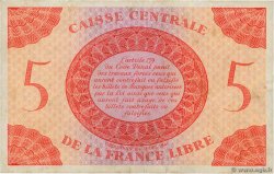 5 Francs AFRIQUE ÉQUATORIALE FRANÇAISE Brazzaville 1944 P.10a BB