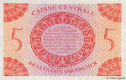 5 Francs AFRIQUE ÉQUATORIALE FRANÇAISE  1944 P.15b EBC