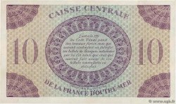 10 Francs FRENCH EQUATORIAL AFRICA  1943 P.16b XF+