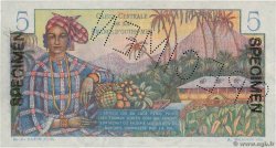 5 Francs Bougainville Spécimen AFRIQUE ÉQUATORIALE FRANÇAISE  1946 P.20Bs SPL+