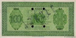 100 Francs Annulé DSCHIBUTI   1945 P.16s fVZ