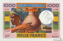 1000 Francs Spécimen DSCHIBUTI   1947 P.20s fST+