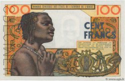 100 Francs Spécimen ESTADOS DEL OESTE AFRICANO  1964 P.002s EBC+