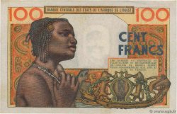 100 Francs STATI AMERICANI AFRICANI  1961 P.401D SPL