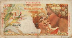 1000 Francs Union Française GUADELOUPE  1946 P.37a F