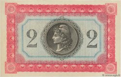 2 Francs Épreuve FRENCH GUIANA  1917 P.06s SC+