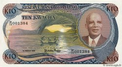 10 Kwacha MALAWI  1986 P.21a UNC-
