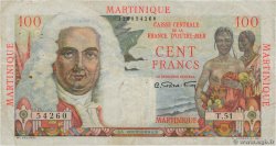 100 Francs La Bourdonnais MARTINIQUE  1946 P.31a pr.TTB