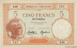 5 Francs NOUVELLE CALÉDONIE  1936 P.36b XF+