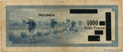 1000 Francs NOUVELLE CALÉDONIE  1943 P.45 pr.TB