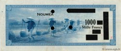 1000 Francs Annulé NEW CALEDONIA  1943 P.45s VF