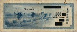 1000 Francs NOUVELLE CALÉDONIE  1944 P.47b F-