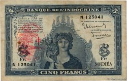 5 Francs NOUVELLES HÉBRIDES  1945 P.05 TB