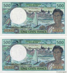 500 Francs Consécutifs NEUE HEBRIDEN  1979 P.19b ST