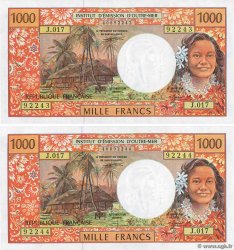 1000 Francs Consécutifs FRENCH PACIFIC TERRITORIES  1995 P.02b fST+