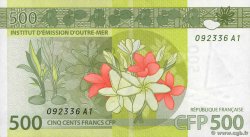 500 Francs FRENCH PACIFIC TERRITORIES  2014 P.05 XF