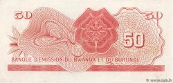 50 Francs RWANDA BURUNDI  1960 P.04 TTB