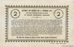 2 Francs SENEGAL  1917 P.03a SC+