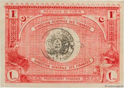 1 Franc TUNISIA  1920 P.49 XF-