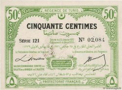 50 Centimes TUNISIE  1921 P.51 SUP+