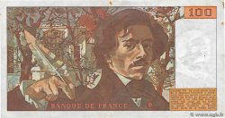 100 Francs DELACROIX modifié FRANCE  1981 F.69.05 TTB+