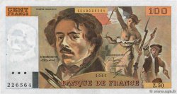 100 Francs DELACROIX modifié FRANCE  1981 F.69.05 SUP