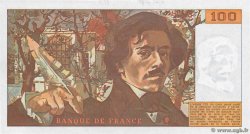 100 Francs DELACROIX modifié FRANKREICH  1982 F.69.06 fST+