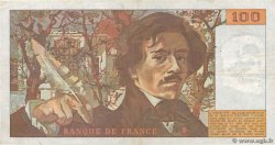 100 Francs DELACROIX modifié FRANCE  1984 F.69.08a pr.TTB