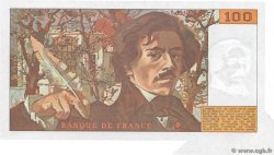 100 Francs DELACROIX modifié Fauté FRANCIA  1984 F.69.08a SC+
