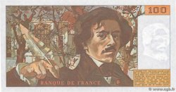 100 Francs DELACROIX modifié FRANCE  1985 F.69.09 UNC
