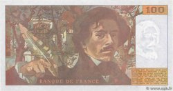 100 Francs DELACROIX imprimé en continu FRANCE  1990 F.69bis.02d pr.NEUF
