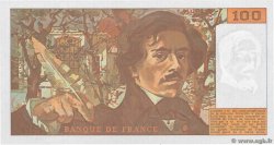 100 Francs DELACROIX imprimé en continu FRANCE  1993 F.69bis.07 NEUF