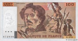 100 Francs DELACROIX 442-1 & 442-2 FRANCE  1994 F.69ter.01c NEUF
