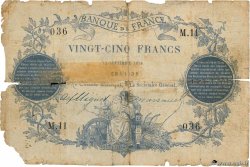 25 Francs type 1870 Paris FRANCE  1870 F.A43.01
