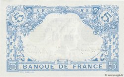 5 Francs BLEU FRANCIA  1916 F.02.42 q.FDC
