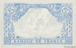 5 Francs BLEU lion inversé FRANCIA  1916 F.02bis.04 q.FDC