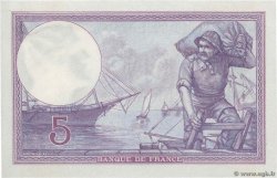 5 Francs FEMME CASQUÉE FRANCIA  1918 F.03.02 SC+