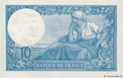 10 Francs MINERVE FRANCIA  1916 F.06.01 SC+
