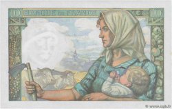 10 Francs MINEUR FRANCE  1941 F.08.01 UNC