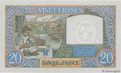 20 Francs TRAVAIL ET SCIENCE FRANKREICH  1941 F.12.15 fST+