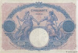 50 Francs BLEU ET ROSE FRANKREICH  1904 F.14.16 fSS