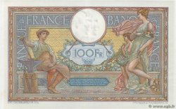 100 Francs LUC OLIVIER MERSON sans LOM FRANCE  1915 F.23.07 SUP+
