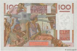 100 Francs JEUNE PAYSAN filigrane inversé FRANKREICH  1952 F.28bis.02 fST+